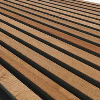 Rustic brown oak